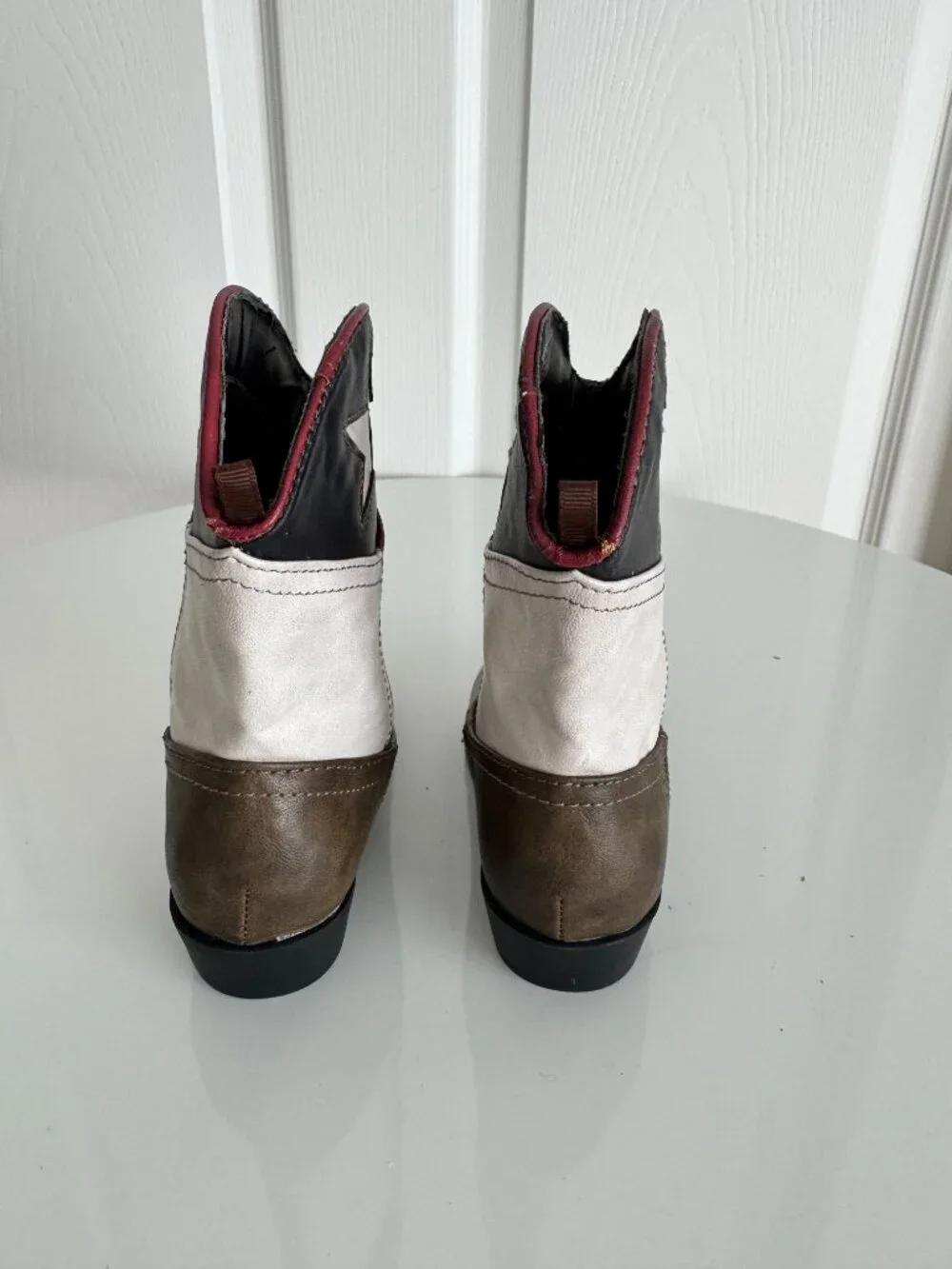 Healthtex Toddler Cowboy/Western Boots - Texas flag, size 7